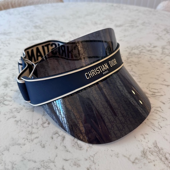 Dior Elegant Black and Navy Visor - Picture 1 of 7